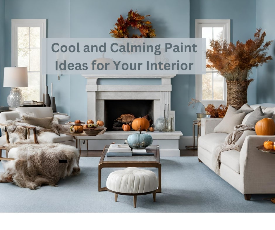 Cool and Calming Paint Ideas for Your Interior